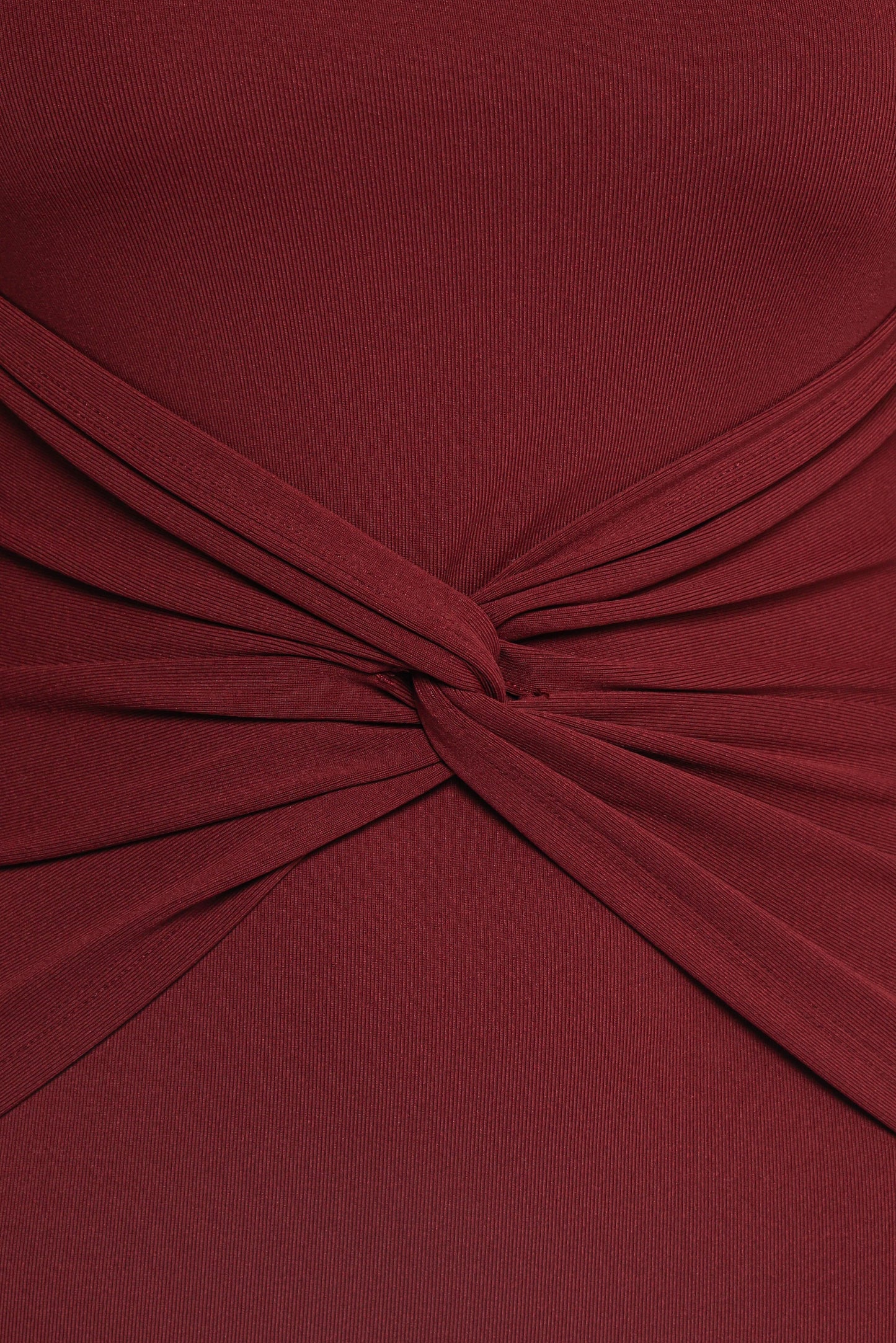 Nash Long Sleeve Dress - Deep Red