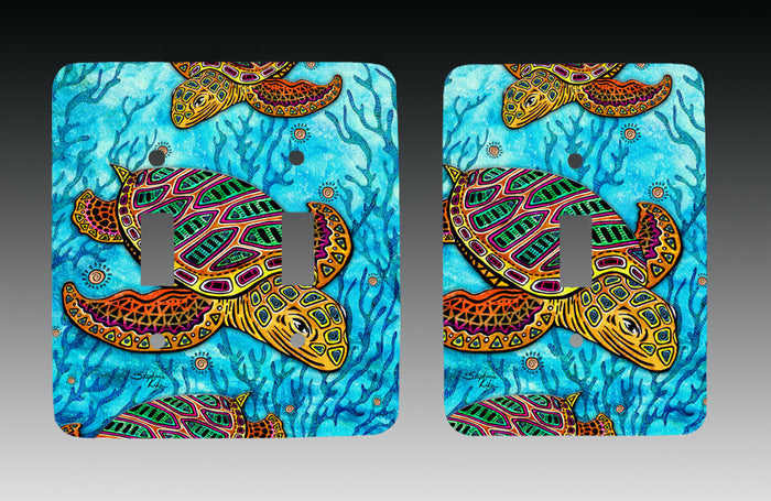 Primitive Loggerhead Light Switch Cover