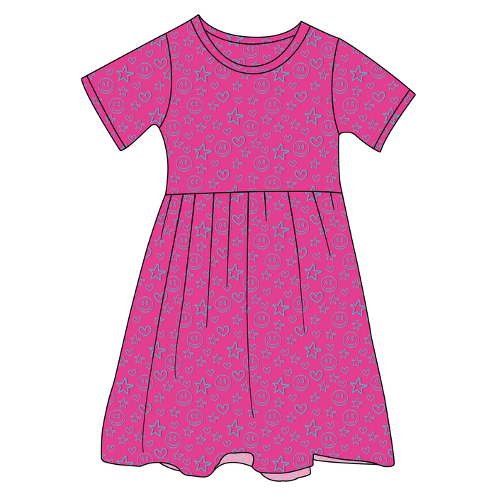 Tobin Bamboo Ruffle Spin Dress (Pre-Order)