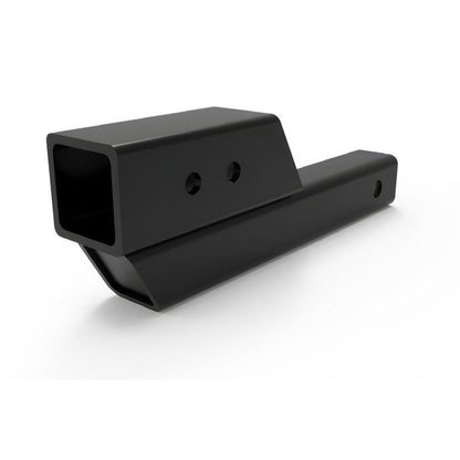 Saris anti-wobble hitch system — steel construction with cam-bolt hardware detail
