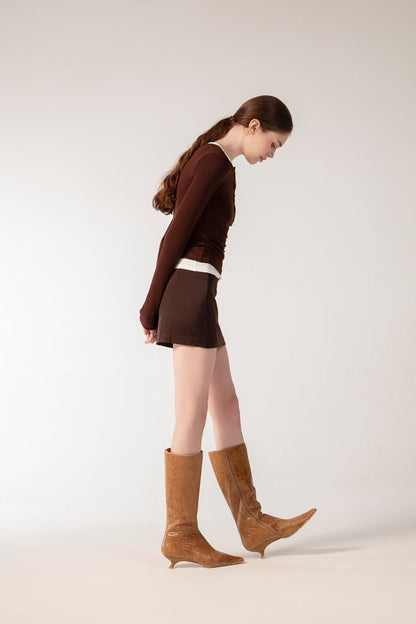 LUCIE Top - Mocha