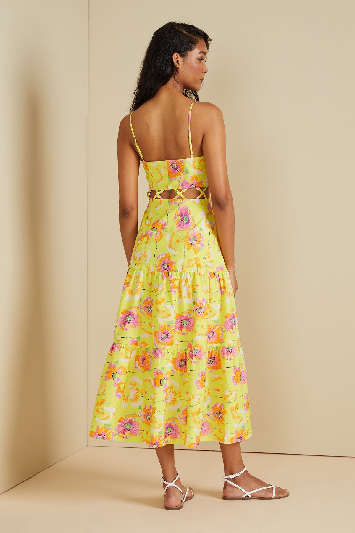 Aire Cutout Midi Dress