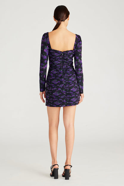 Giulia Pleated Mini Dress