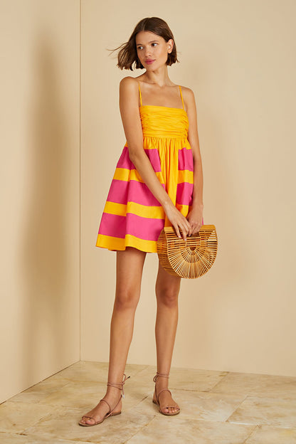 Aslin Colorblock Dress