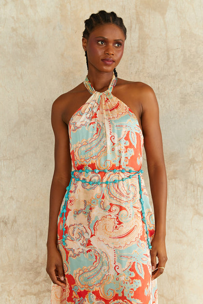 Collie Halter Gown