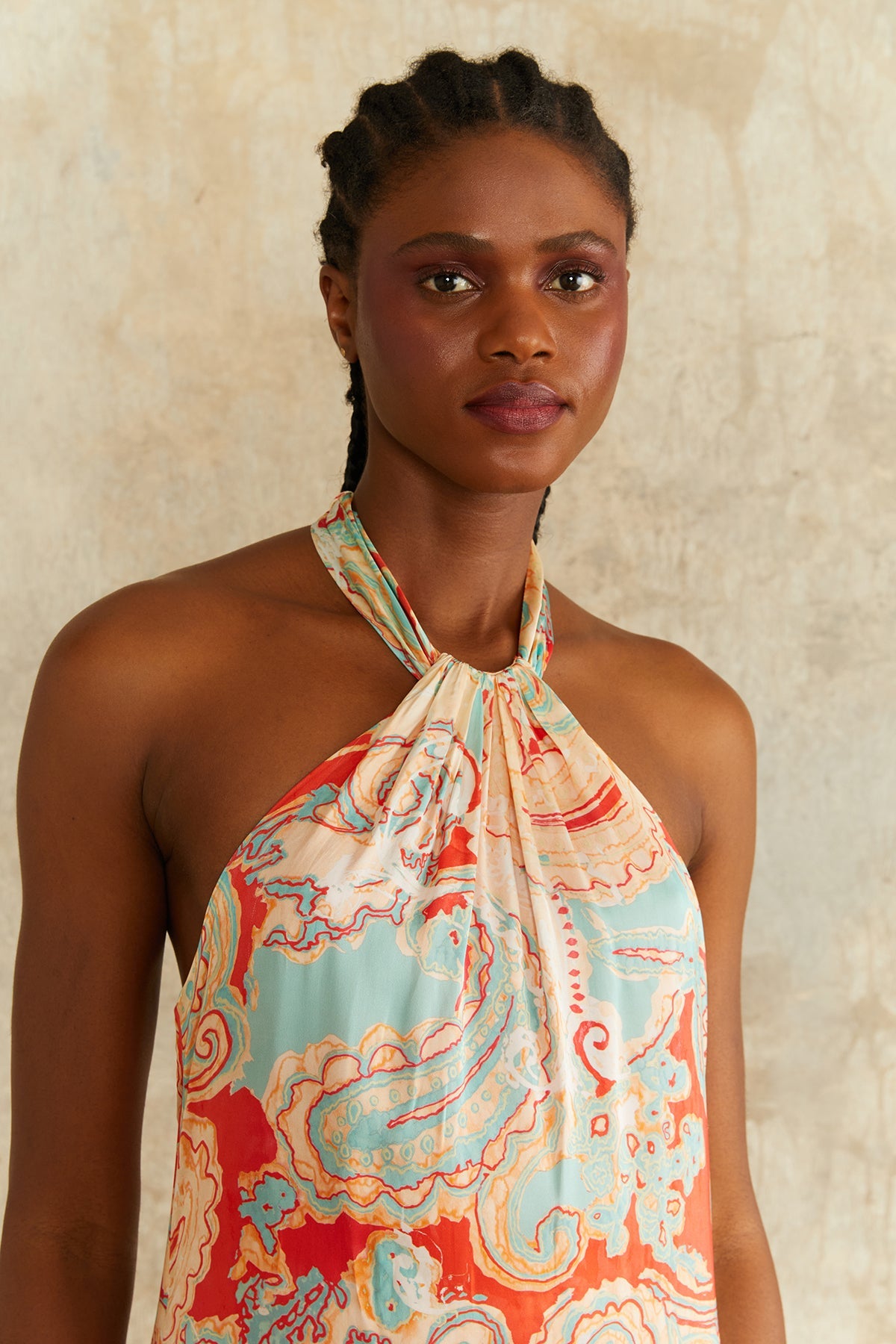 Collie Halter Gown