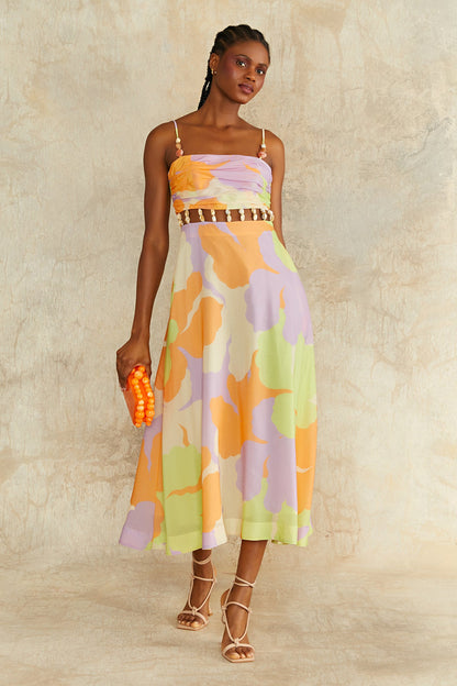Georgie Beaded Waist Midi