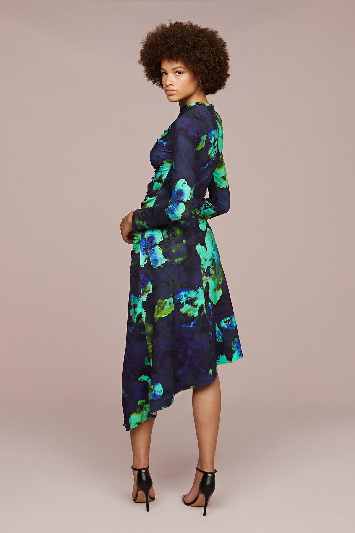 Milani Printed Midi Dress