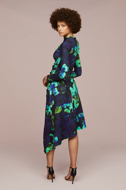 Milani Printed Midi Dress