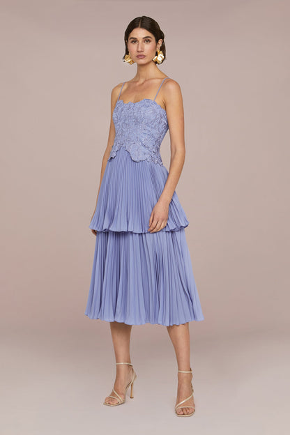 Esmae Laser Cut Floral Dress