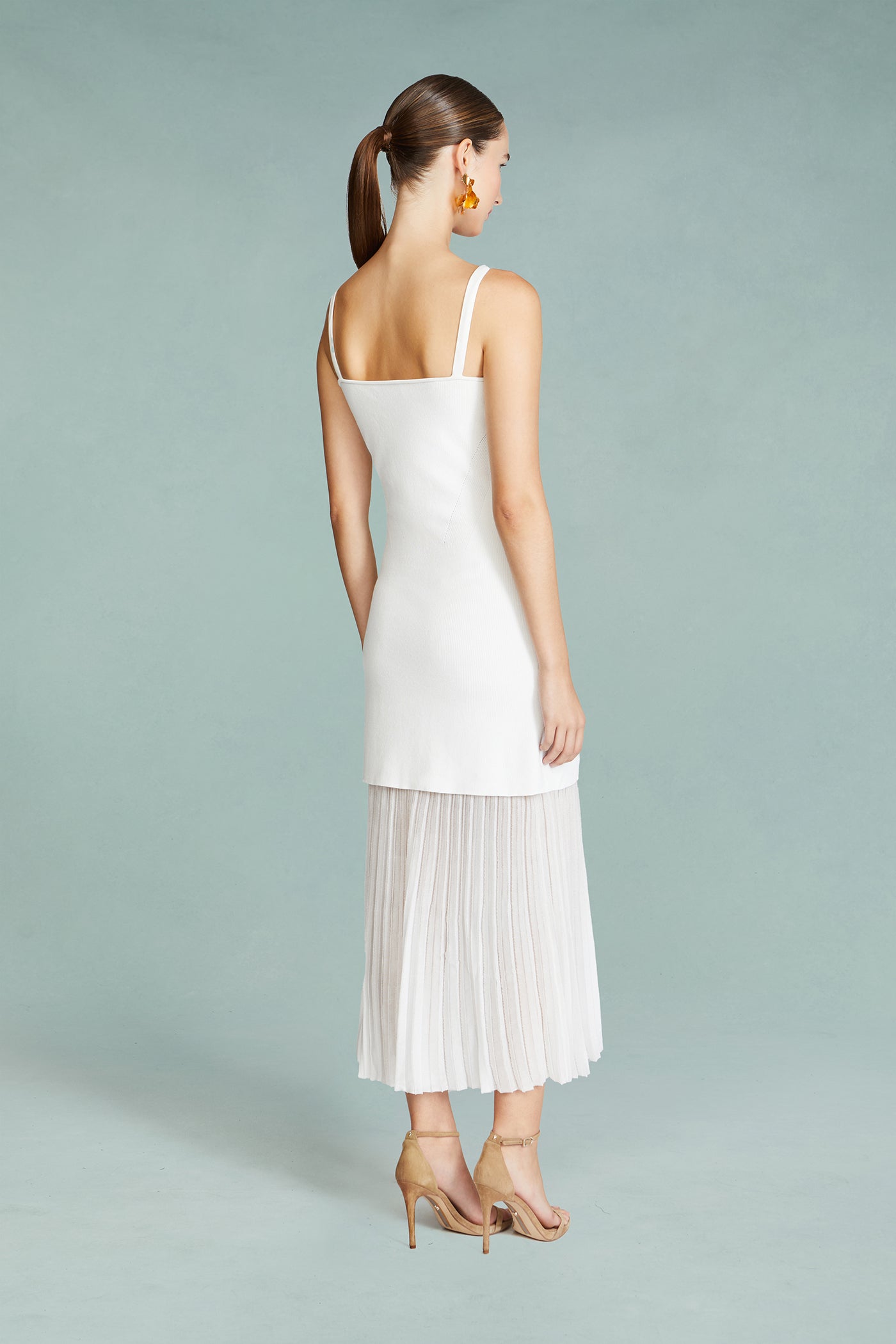 Vienna Mix Media Knit Dress