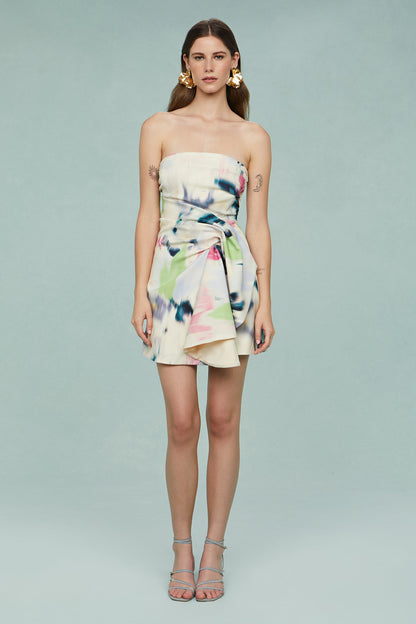 Roma Drape Mini Dress