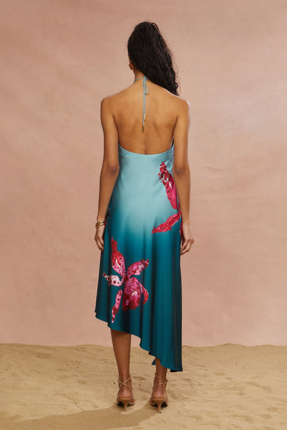 Alohi Placed Print Dress