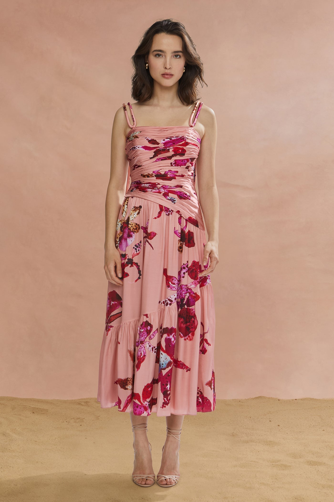 Daniella Printed Viscose Midi