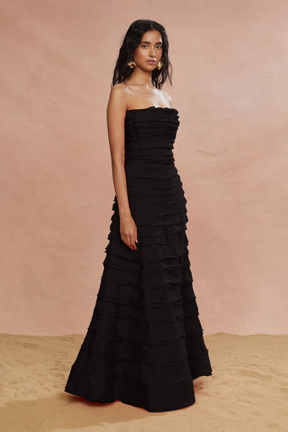 Pepper Layered Gown