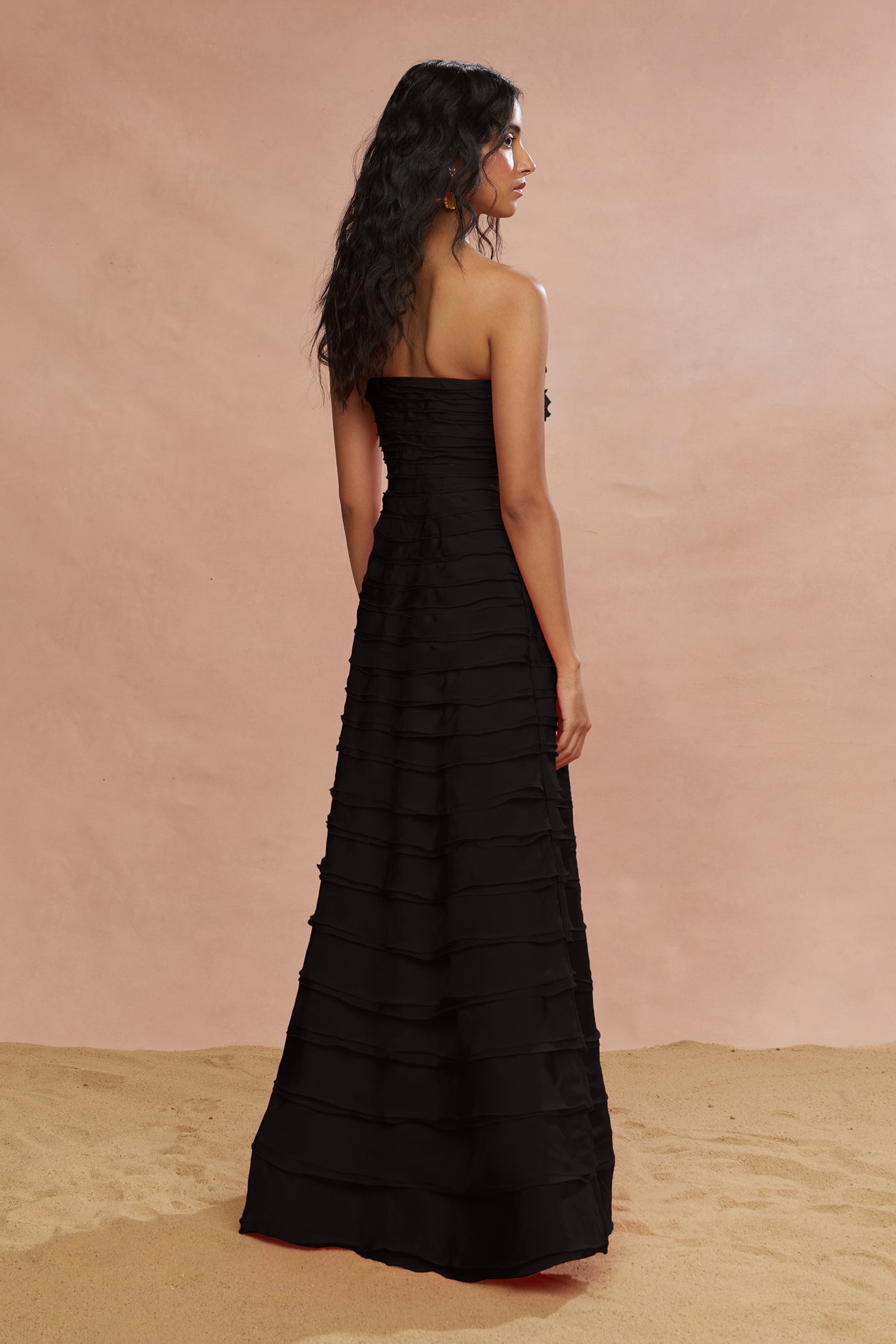 Pepper Layered Gown