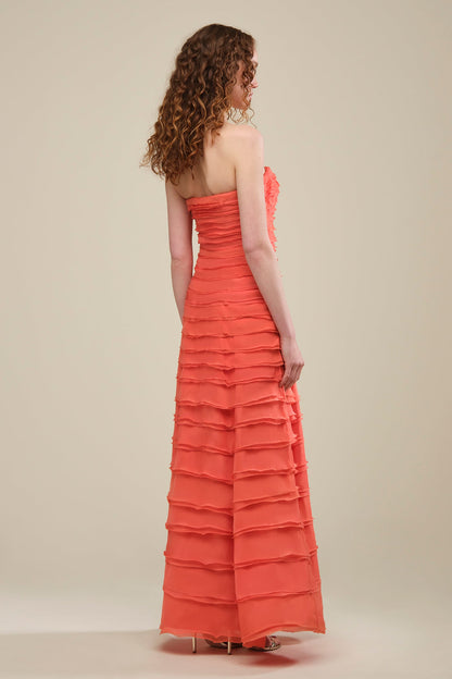 Pepper Layered Gown