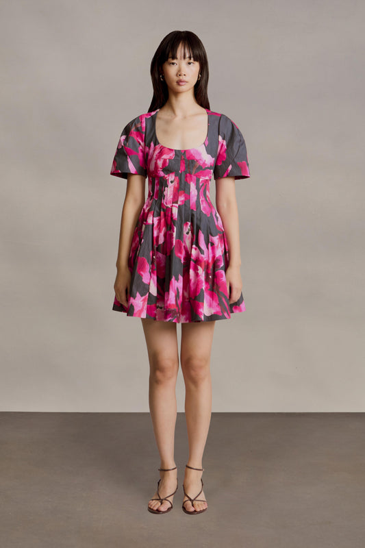 Vivanca Puff Sleeve Mini Dress