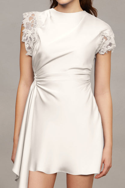 Zina Ruched Mini Dress