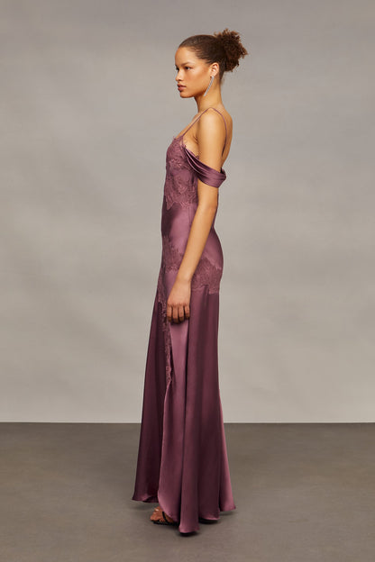 Reese Cascade Lace Gown