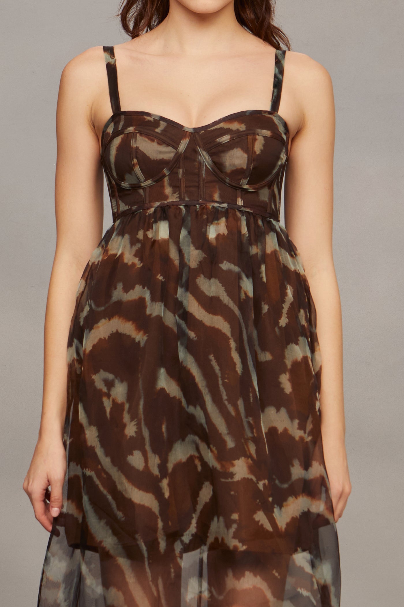 Zarina Bustier Maxi Dress