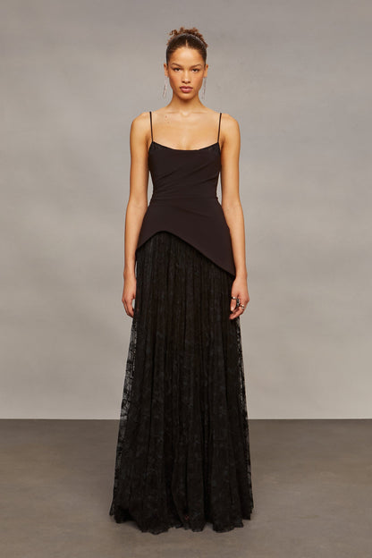 Leighton Pleated Gown