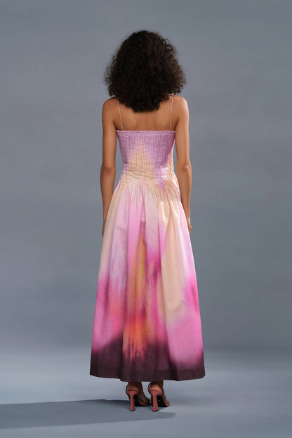Grecia Pleated Dress