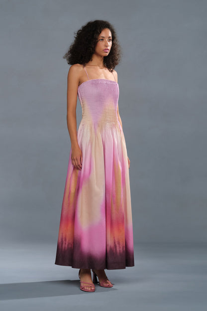 Grecia Pleated Dress