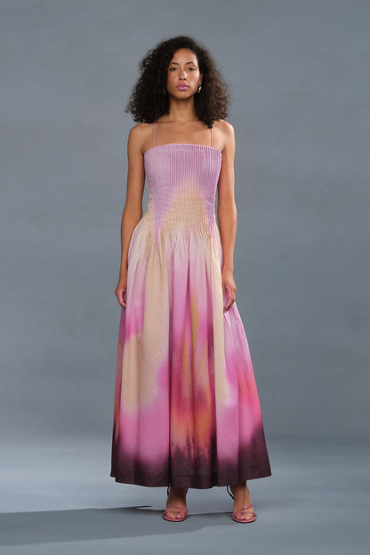 Grecia Pleated Dress
