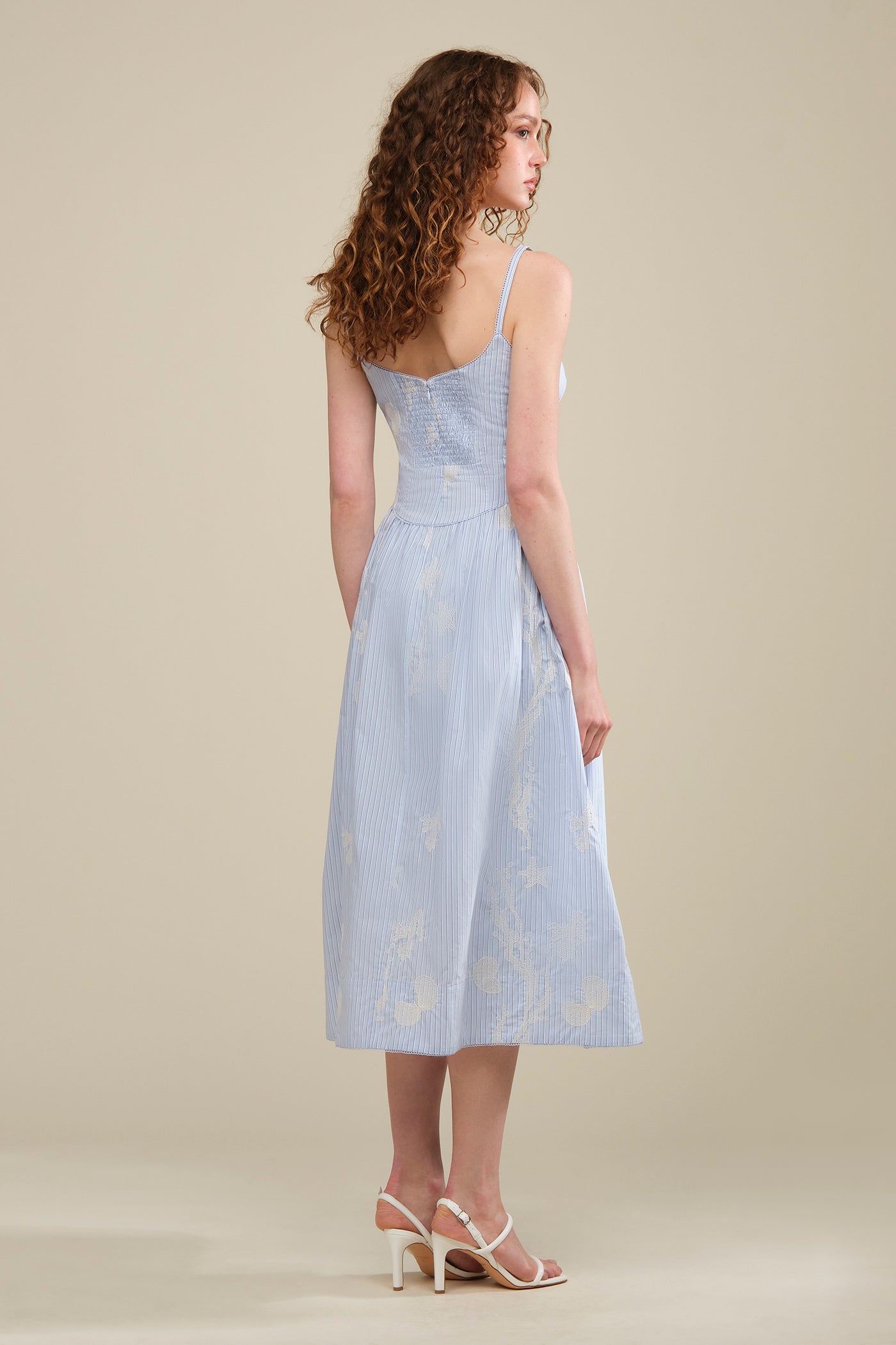 Bronte Embroidered Day Dress