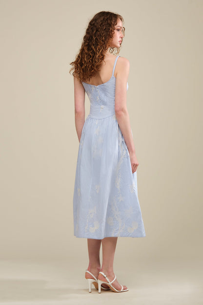 Bronte Embroidered Day Dress