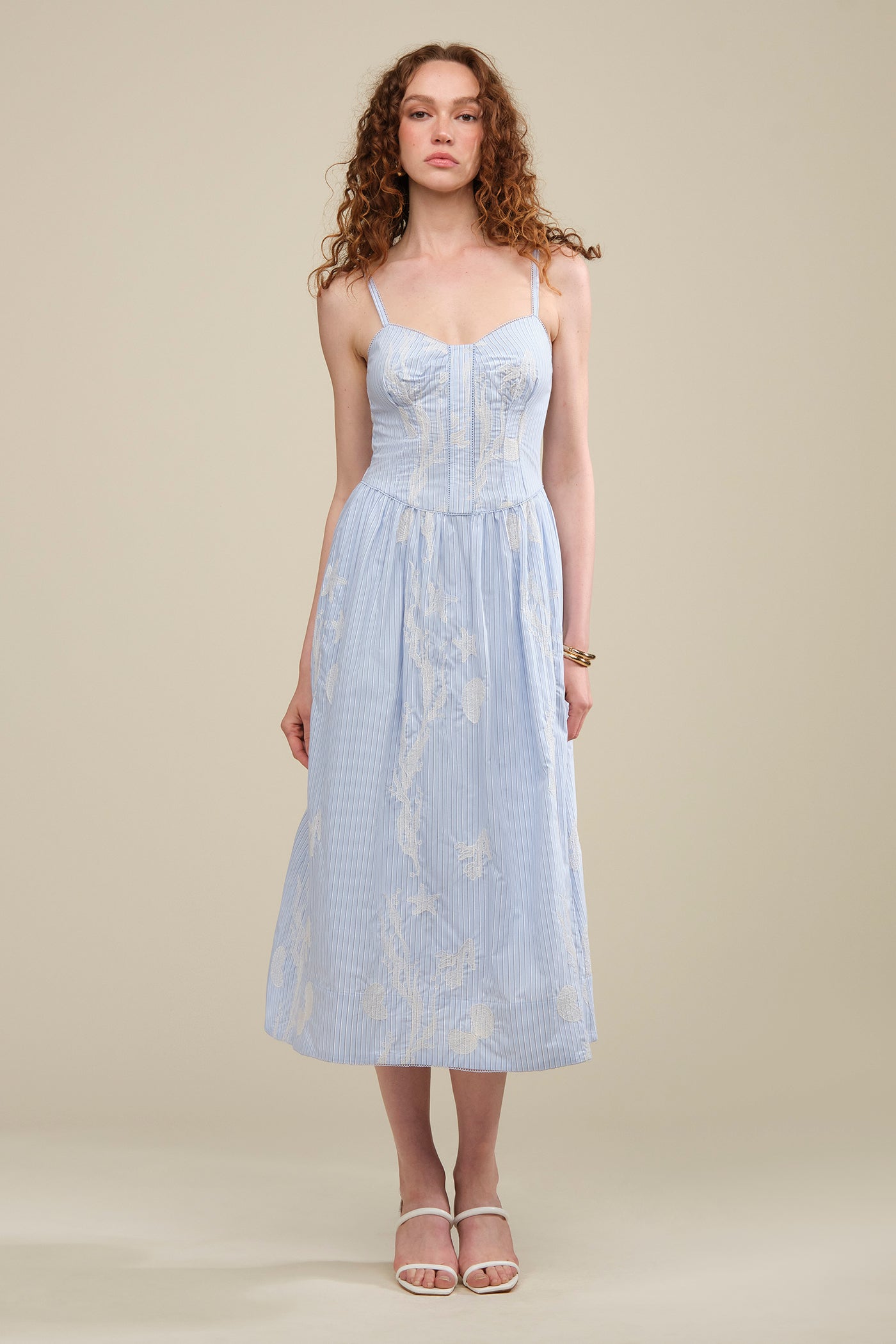 Bronte Embroidered Day Dress