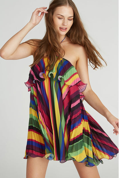 Sevyn Mini Halter Dress