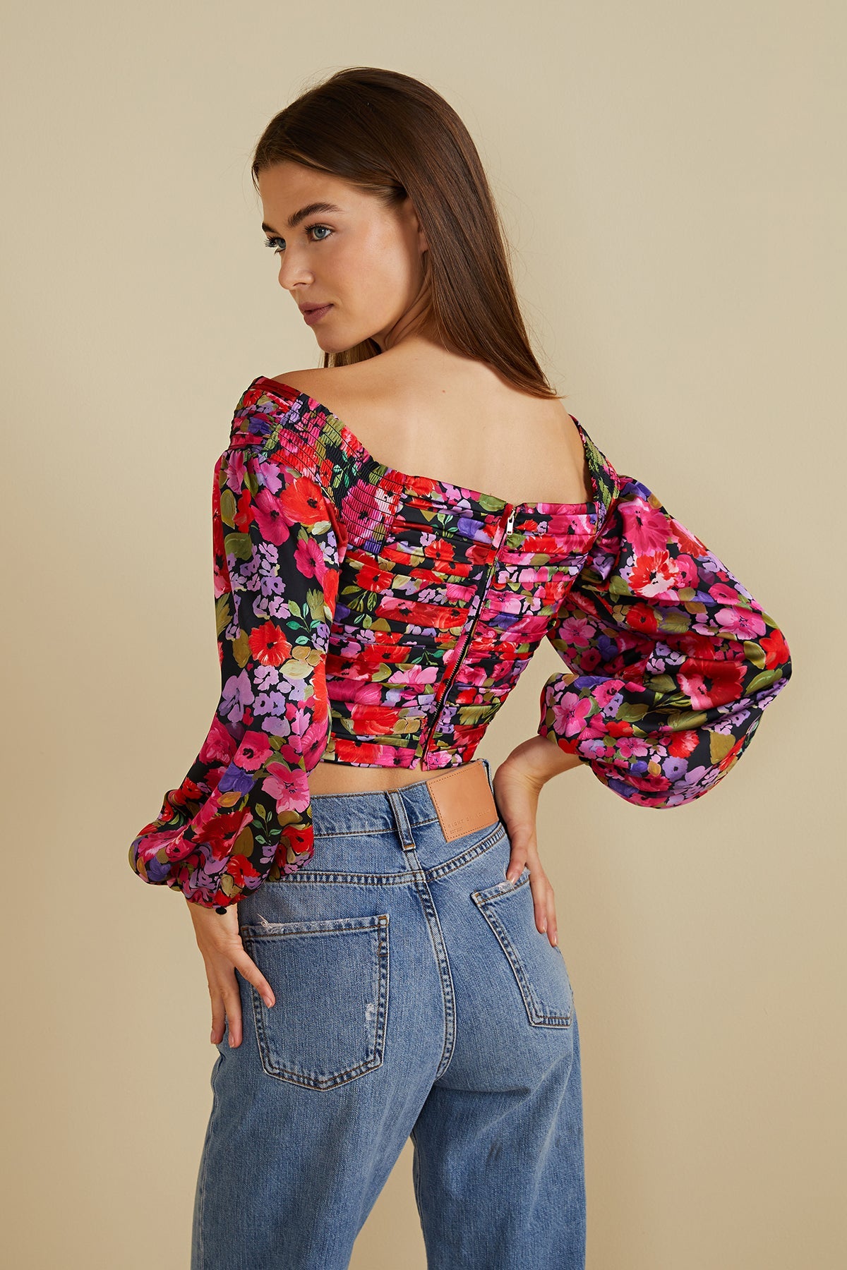 Francis Puff Crop Top