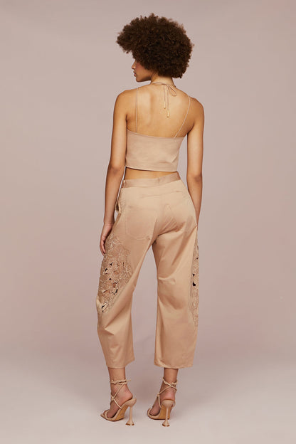 Blissett Laser Cut Floral Pant
