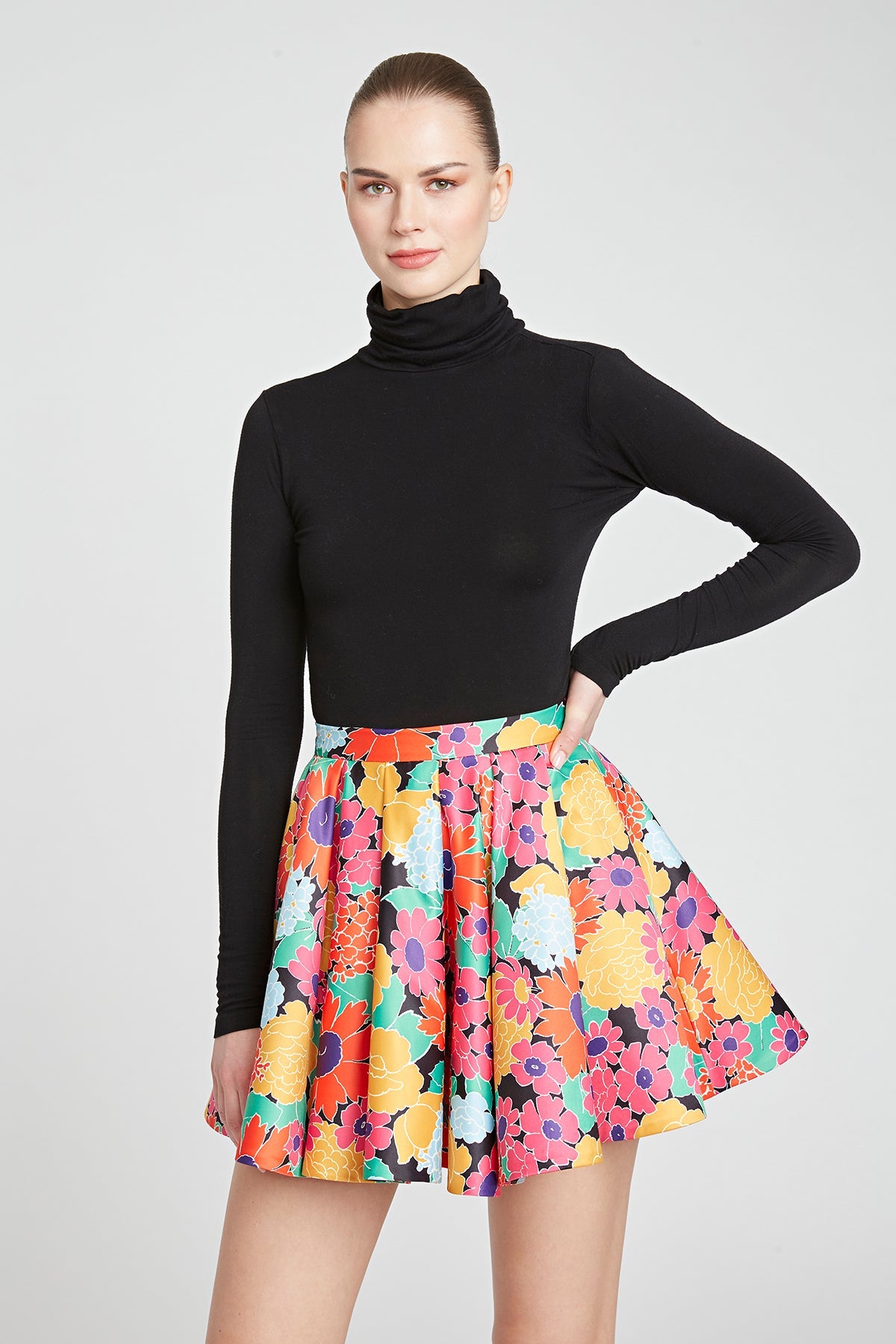 Lotus Mini Skirt