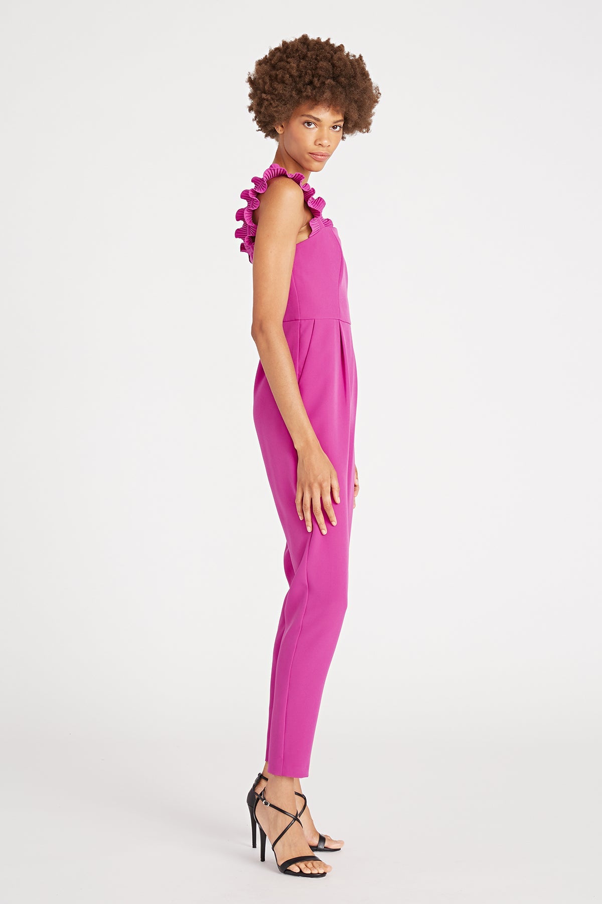 Jaylee Ruffle Strap Jumpsuit