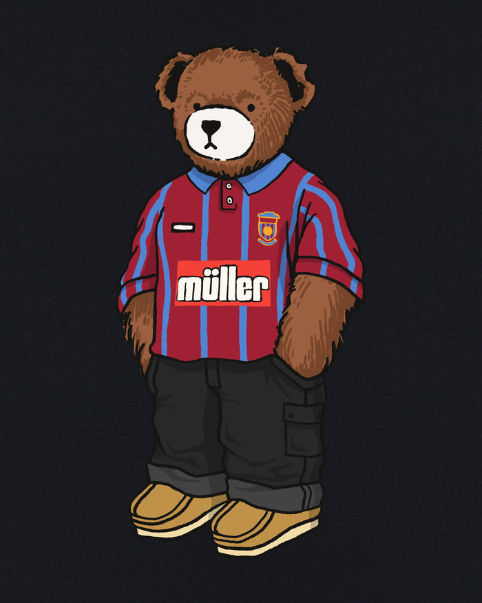 ART OF x AVFC Home Pickles Tee | Villa Black Graphic Football T-shirt
