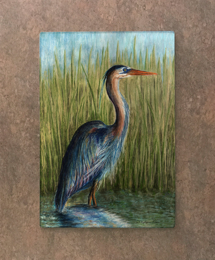 Blue Heron Cutting Board