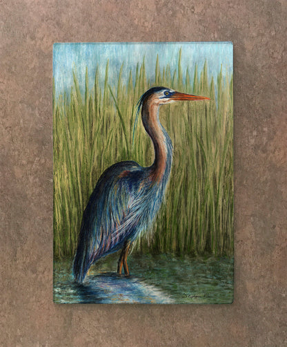 Blue Heron Cutting Board