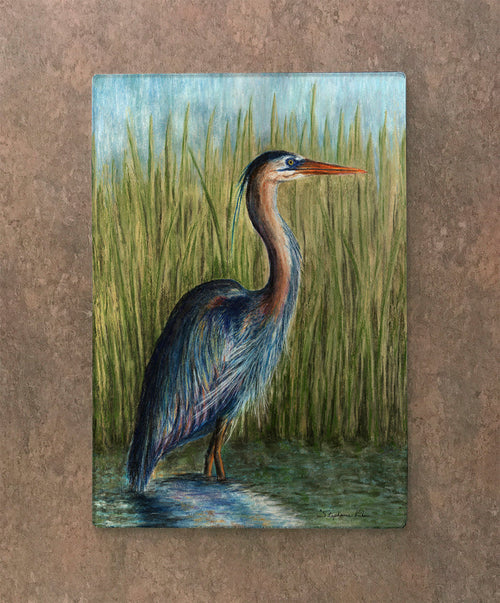 Blue Heron Cutting Board