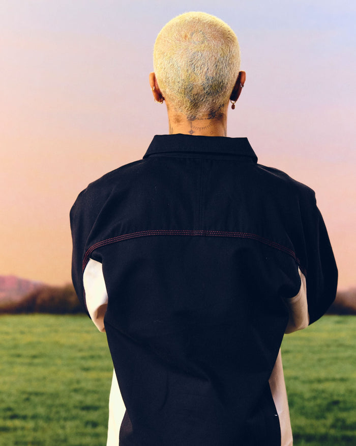 ART OF x Brentford Drill Top | Long Sleeved Embroidered Football Top