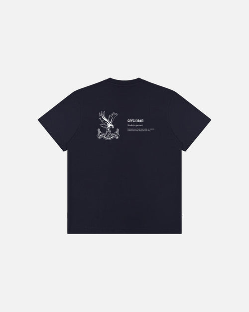 ART OF x Crystal Palace Gallery Tee | Navy Graphic Football T-shirt