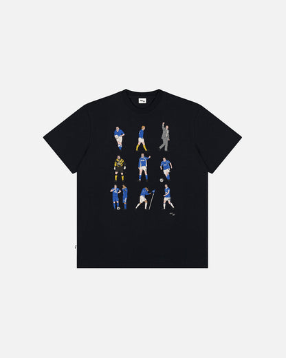 ART OF x Everton Generations Tee | Black Graphic Football T-shirt