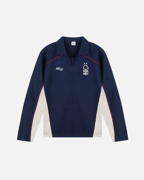 ART OF x Forest Drill Top | Long Sleeved Embroidered Football Merch