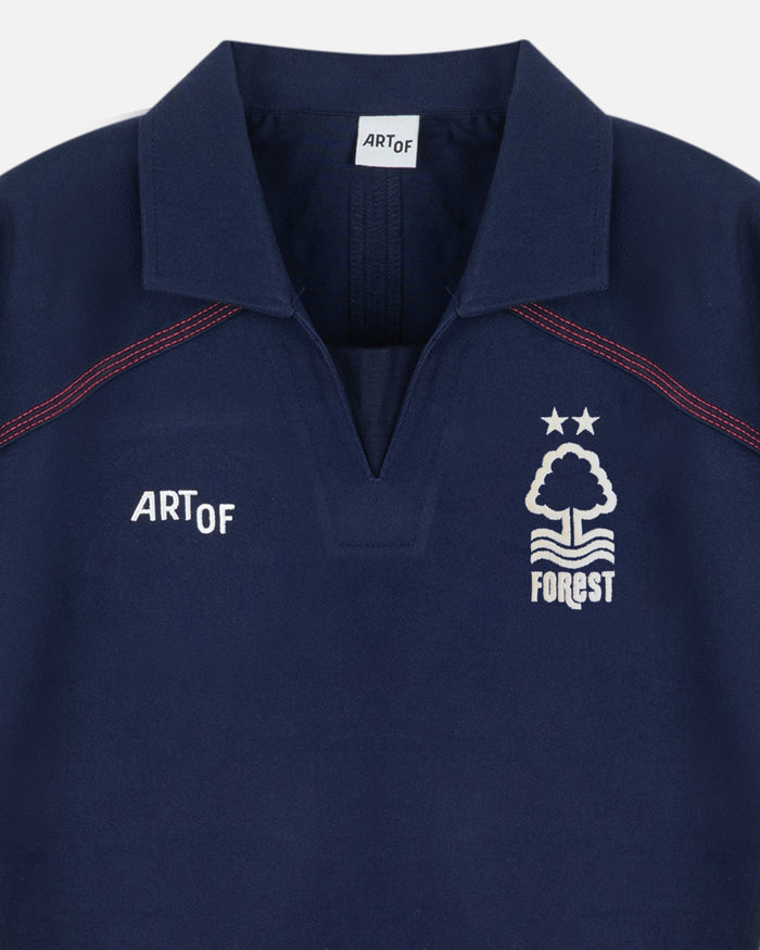 ART OF x Forest Drill Top | Long Sleeved Embroidered Football Merch