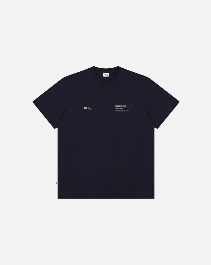ART OF x Nottingham Forest Gallery Tee | Navy Graphic Football T-shirt