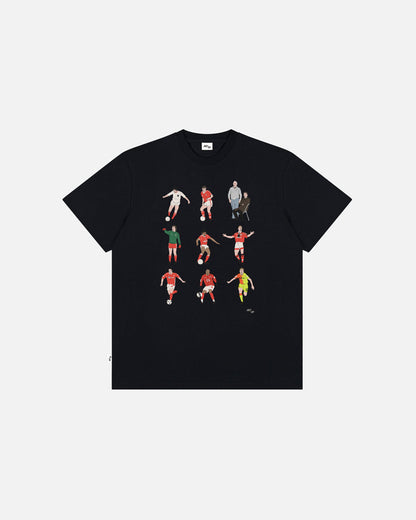 ART OF x Forest Generations Tee | Black Graphic Football T-shirt