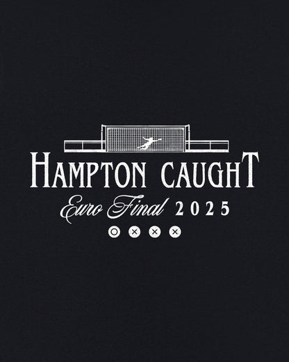 ART OF Hampton Caught Tee | Black Graphic Woman's Football T-shirt