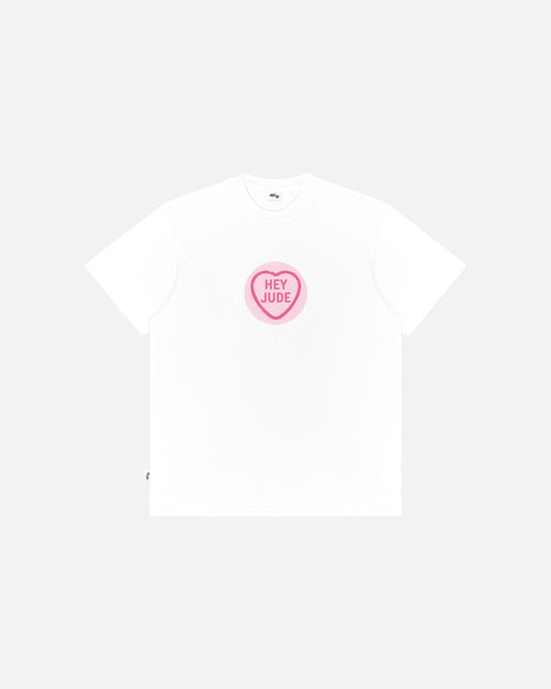 ART OF Hey Jude Tee | England White Graphic Football T-shirt